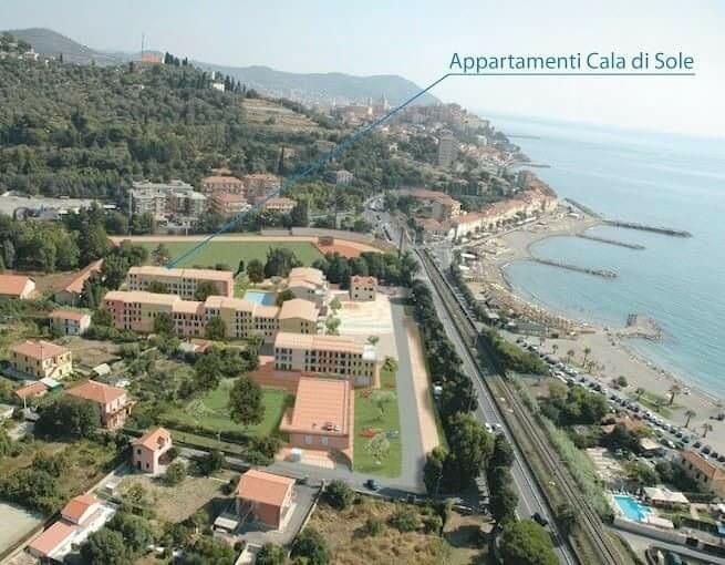 Appartamento Vista Mare Con Piscina Cala Di Sole Imperia Buitenkant foto